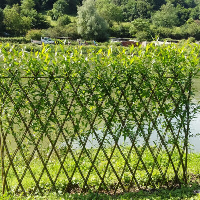 Panneau tressé prêt à planter 1.70 m de long